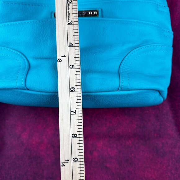 ROSETTI WOMEN CROSSBODY TURQUOISE FAUX LEATHER BAG, ADJUSTABLE STRAP - Picture 11 of 12